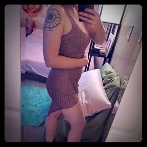 PrettyLittleThing Pink Cocktail Dress